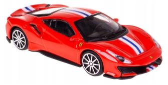 Ferrari 488 Pista Rally Race Car Model Diecast Toy 1:43 Bburago