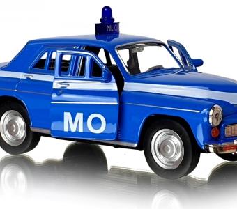 Warszawa 224 Citizens' Militia Polish Classic Car Model Diecast 1:34-1:39 Welly